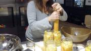 A cooking class on sauerkraut and kimchee.