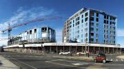 The Continuum residential and retail project at Barry&rsquo;s Corner (see photo position A on map)