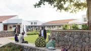 Outdoor areas at MASS Design's Butaro Hospital