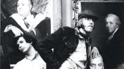 Student occupiers in University Hall, 1969