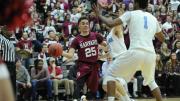 Corey Johnson ’19 scored 24 points and drained six three-pointers in the men’s win over Brown on Saturday, helping his teammates rebound from a loss to Yale the previous evening.