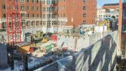 Looking toward Taubman from Littauer