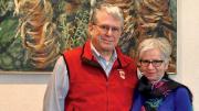 Mather House co-master Michael Rosen­garten and master Christie McDonald