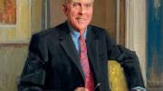 A portrait of John P. (Jack) Reardon Jr. ’60 by Everett Raymond Kinstler