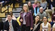 Kathy Delaney-Smith (shown here during the January 19 win over Dartmouth) has helped her players navigate many off-court challenges.