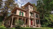Photograph of The Evergreens, an 1856 Italianate house