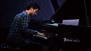 Phillip Golub playing piano