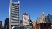 View of Federal Reserve Building from South Boston