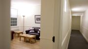 Photograph by Rose Lincoln/Harvard News Office Hallway and common room