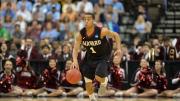 Siyani Chambers ’16 scored 13 points—including a go-ahead three-pointer and free throw with just over a minute remaining—in Harvard’s 67-65 loss to North Carolina.