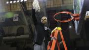 Tommy Amaker, the Stemberg Family head coach of men’s basketball, cut down the nets. Amaker has led the Crimson to five straight Ivy League titles.