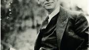 Agee as an aspiring writer at Harvard, cigarette and Dostoevsky's <em>The Posses