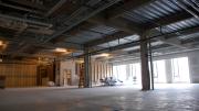 Unfinished space in the Northwest Laboratory building awaits the relocation of molecular biologists.