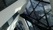 An interior of the Swiss Re building