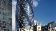 Norman Foster designed the Swiss Re building in London to channel light and air throughout its astral form.