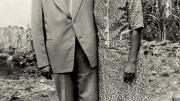 A wedding photograph of Masauko and Catherine  (Ajizinga) Chipembere. Years later,  Catherine Chipembere served as deputy minister of health and population in the Malawian government.