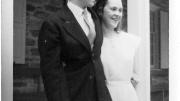 The Lynds in a wedding photograph