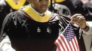 A contemplative Richard Busby, M.B.A. ’92, of Scarsdale, New York