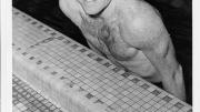 Frank Gorman as a Harvard star and competitor at theTokyo Olympics