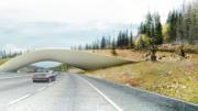 From Zwarts & Jansma Architects, an impression from a driver's perspective