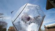 Photograph by Justin Knight <i>Cloud City</i> by Tomás Saraceno