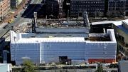 The Fogg from above, wrapped and being remade