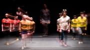 Harvard students perform <i>The Sum of Missing Parts</i> by Dance Program artist-in-residence Christopher Roman.