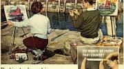 This 1960 cigarette ad highlights Motif No. 1, a favorite artists’ subject in Rockport, Massachusetts.