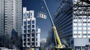 Compact apartments are proliferating in the United States. Here, artist’s renderings show how the MMNY micro-units, prefabricated in the Brooklyn Navy Yard and shipped to the East 27th Street building site, will be stacked atop each other like Lego bricks. 