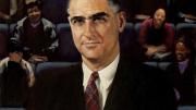 This posthumous 2007 portrait, by Stephen Coit ’71, M.B.A. ’77, was commissioned by the Harvard Foundation four decades after Monro left Harvard for Miles College. 