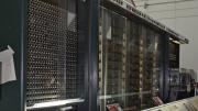 The 70-year-old Mark I computing machine was powered on briefly yesterday.
