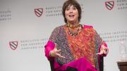 Playwright and activist Eve Ensler opened the two-day conference with a reading from her recent memoir.