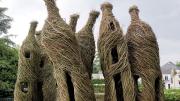Photograph courtesy of Patrick Dougherty/Peabody Essex Museum <i>Sortie de Cave</i> (Free At Last), 2008, in Chateaubourg, France