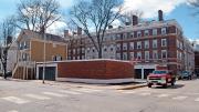 Winthrop House renovation plans include a five-story addition to Gore Hall at Plympton and Mill streets