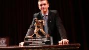 A finalist for the second year in a row, Jimmy Vesey won this year's Hobey Baker Memorial Award.