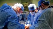 Photograph of surgical procedure