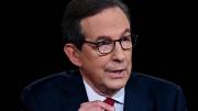Photograph of Chris Wallace moderating 2020 presidential debate