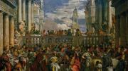 Reproduction of Veronese’s “The Wedding Feast at Cana” (1563), the subject of a new book about art theft by Cynthia Saltzman
