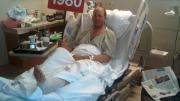 Even in the hospital, Gifford Combs celebrated Commencement. 
