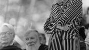 Marian Wright Edelman (Cambridge, MA - June 13, 1991) - Marion Wright Edelman, president and founder of the Children's Defense Fund, stands to receive her honorary degree at Harvard University Commencement. 