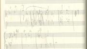 Rough sketch of material for the “Villanelle”