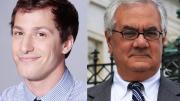 Andy Samberg and Barney Frank
