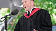 The Graduate English orator, Jon Murad ’95, M.P.A. ’13