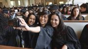 From left: Raina Gandhi, Jen Zhu, and Maria Barragan-Santana