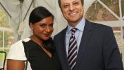 Mindy Kaling and Preet Bharara