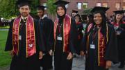 Harvard Extension International Relations Club members show their colors.