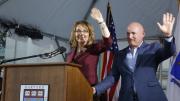 Gabrielle Giffords and Mark Kelly
