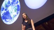 Elisabeth Newton, a Ph.D. candidate in astronomy, explains how scientists learn about planets via their stars.