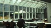 [Click photo to see more images] Students study by Clover Food Lab