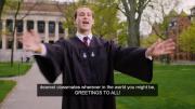 Photograph of Latin Commencement speaker Jordan Bliss Perry